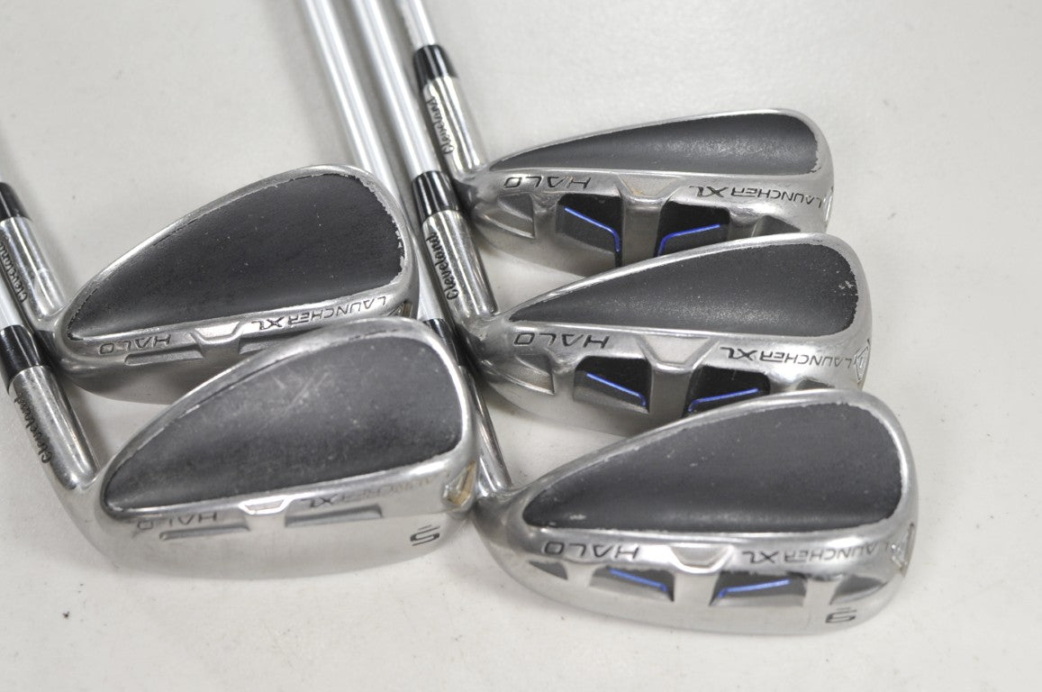 Cleveland Launcher XL Halo 7-PW,SW Iron Set Ladies Flex 50g RH Graphite # 220728