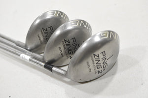 Ping Zing 2 Driver, 3 and 5 Fairway Wood Set Stiff Flex Right JZ Steel #228670