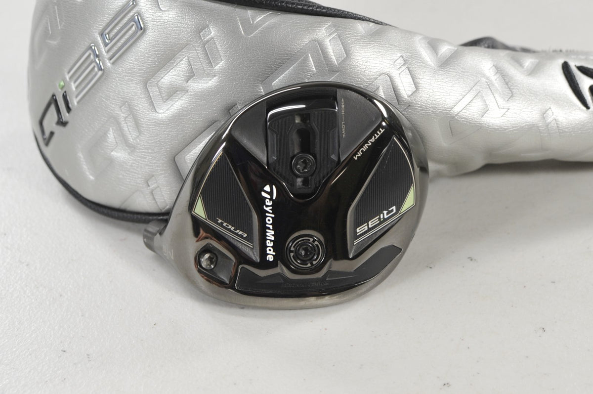 TaylorMade Qi35 Tour 7-21* Fairway Wood HEAD ONLY Right with Cover #225809
