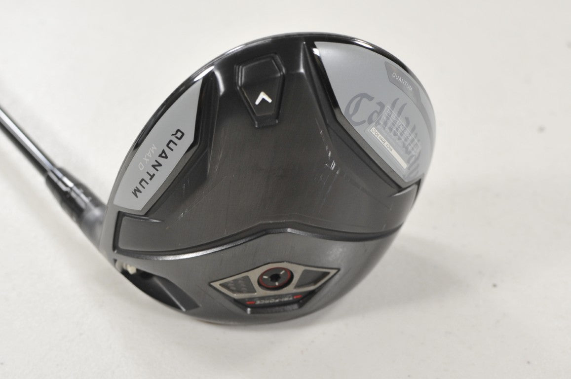 Callaway Quantum Max D 10.5* Driver Regular Flex RH Vista Pro 55g #224415