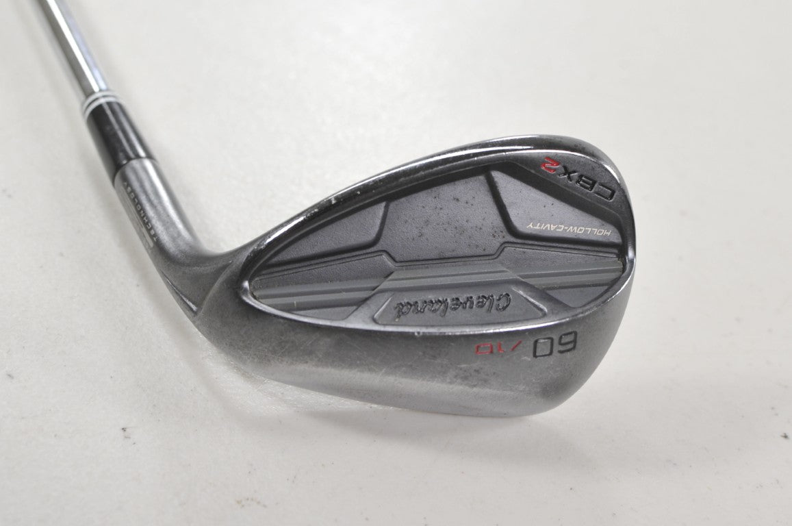Cleveland CBX 2 Black Satin 60*-10 Wedge Right DG 115g Wedge Flex Steel # 222550