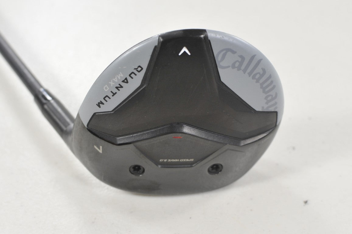 Callaway Quantum Max D 7-21* Fairway Wood Regular Flex Vanquish Graphite #222637