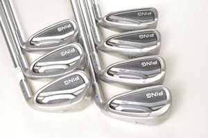 Ping G25 4-W Iron Set Senior SR Flex Blue Dot Right CFS Steel #227084