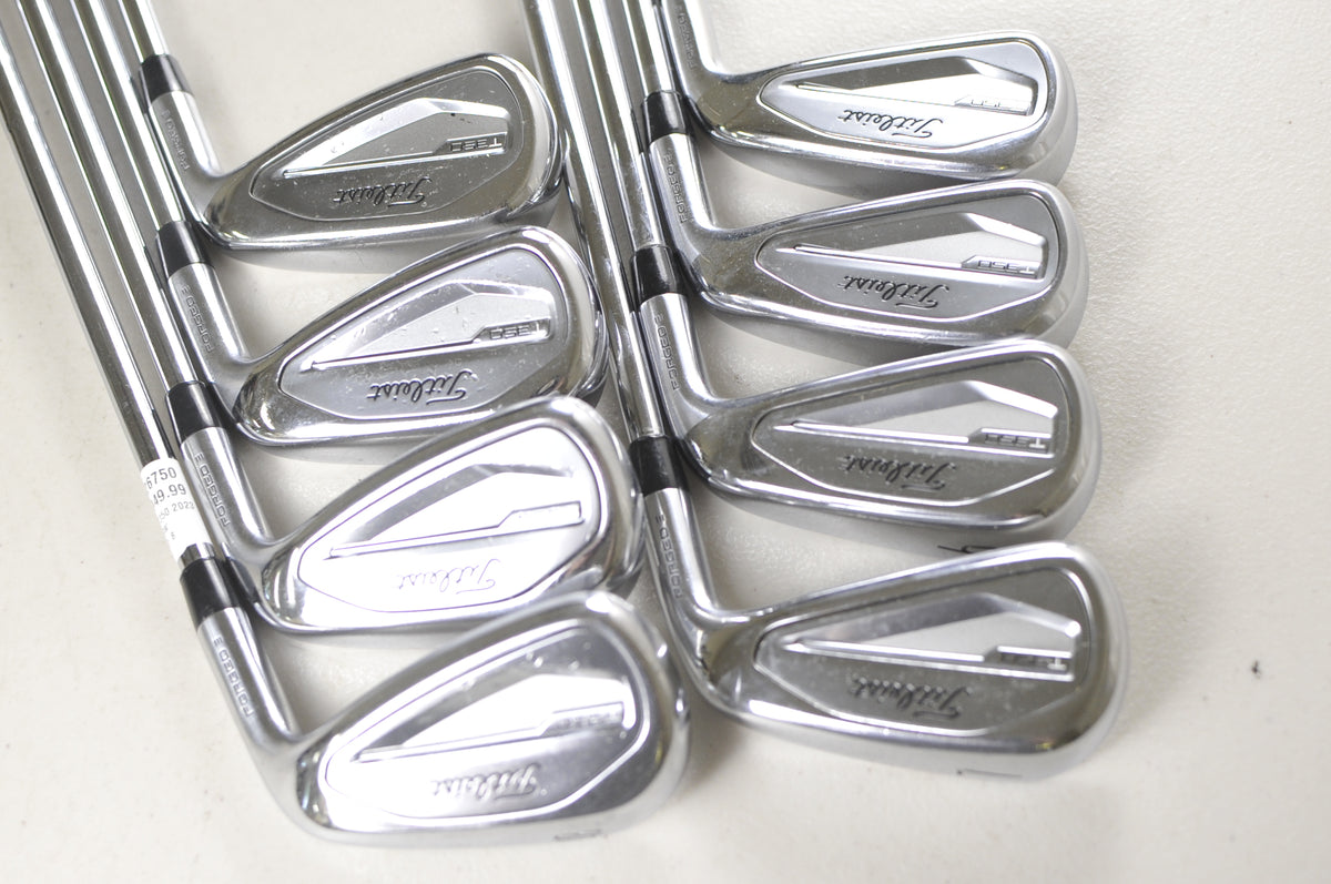 Titleist T350 2023 4-PW,48* Iron Set Stiff Flex NS Pro Modus3 Tour Steel #226750