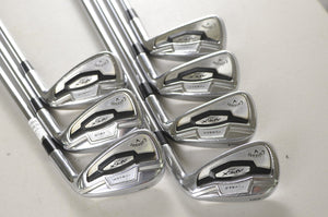 Callaway Apex Pro 16 5-PW,AW Iron Set Stiff RH Project X Rifle 6.0 Steel #227069
