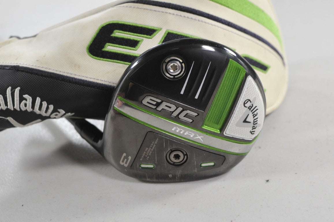 Callaway Epic Max #3 Fairway Wood Regular Flex HZRDUS iM10 5.5 Graphite # 220978