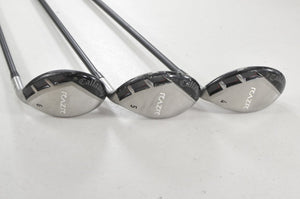 Callaway RAZR X #4, #5, #6 Hybrid Set Regular Flex 60g RH Graphite #220906
