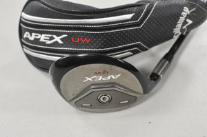 LEFT HAND Callaway Apex UW Utility Wood 19* Fairway Wood Stiff Graphite #170017