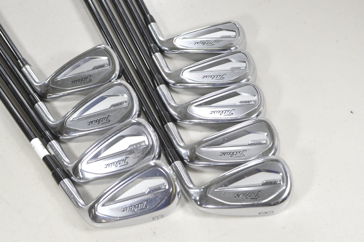 Titleist T350 2023 4-PW,48*,53*, Iron Set Senior Flex Accra IS5 Graphite #225856