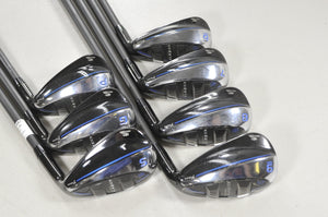 Cobra T-Rail 2021 6-PW,GW,SW Iron Set Senior Lite Flex 45g RH Graphite #225987