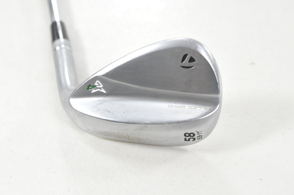 TaylorMade Milled Grind 4 Raw 58*-11 Wedge RH DG 115g Wedge Flex Steel # 222737