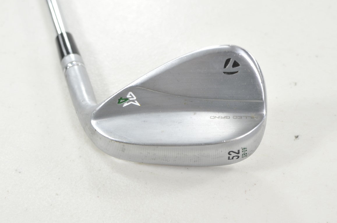 TaylorMade Milled Grind 4 Raw 52*-09 Wedge DG 115g Wedge Flex Steel #222739