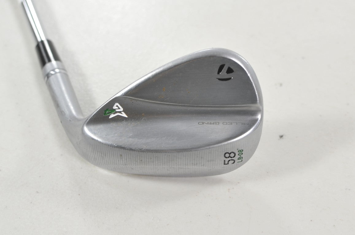 TaylorMade Milled Grind 4 Raw 58*-08 Wedge DG 115g Wedge Flex Steel # 222738