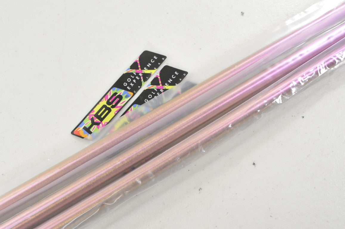 KBS C-Taper Rainbow Regular Flex 3pc Wedge Shaft New Uncut Steel  # 221194