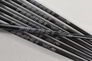 Project X LZ Loading Zone Blackout 6.0 Stiff 7pc Iron Shaft Set .335 Tip #221144
