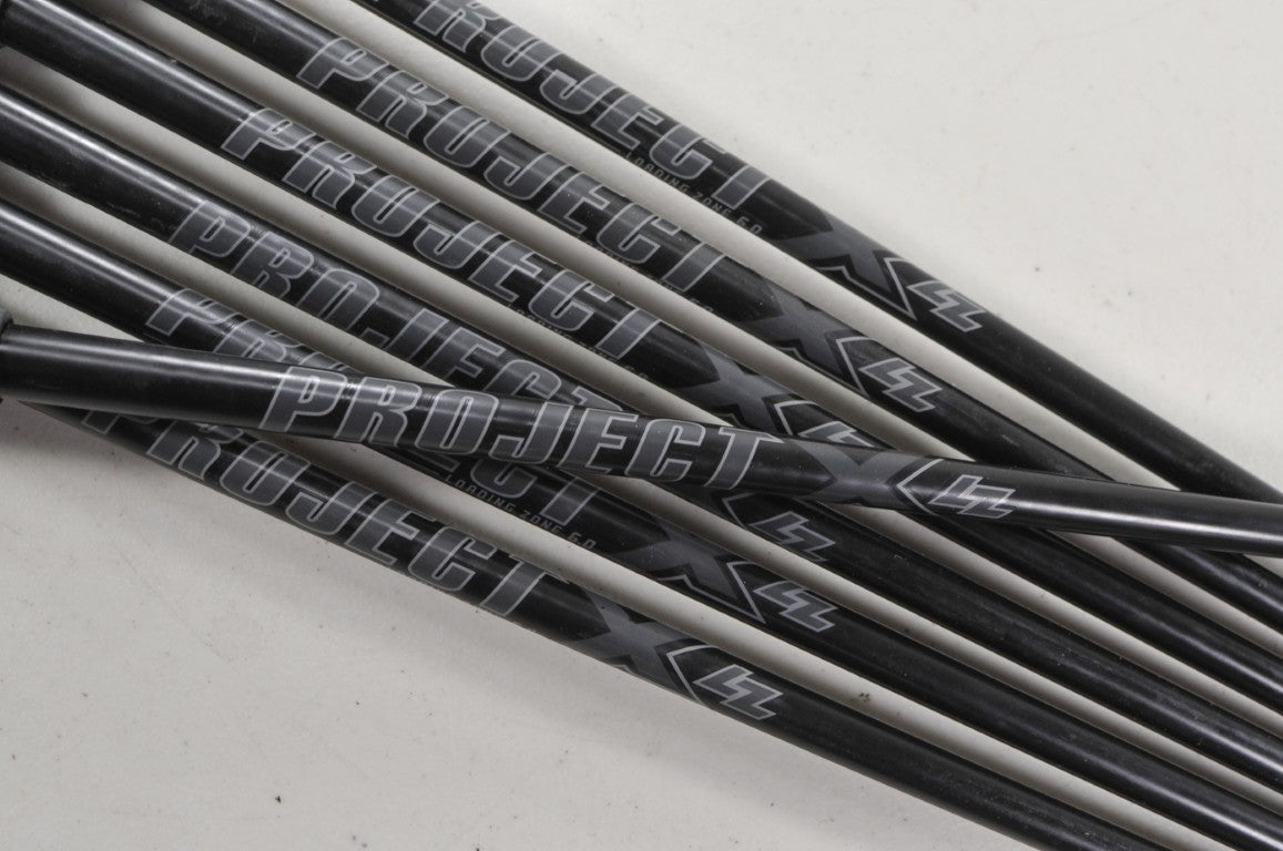 Project X LZ Loading Zone Blackout 6.0 Stiff 7pc Iron Shaft Set .335 Tip #221144