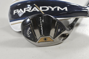 LEFT HAND Callaway Paradym 5-24* Hybrid Regular Flex HZRDUS 5.5 Graphite #225993