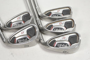 Ping G20 7-W,UW Iron Set Senior Flex Black Dot Right TFC169 Graphite # 221098