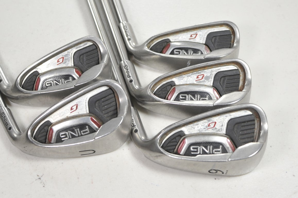 Ping G20 7-W,UW Iron Set Senior Flex Black Dot Right TFC169 Graphite # 221098