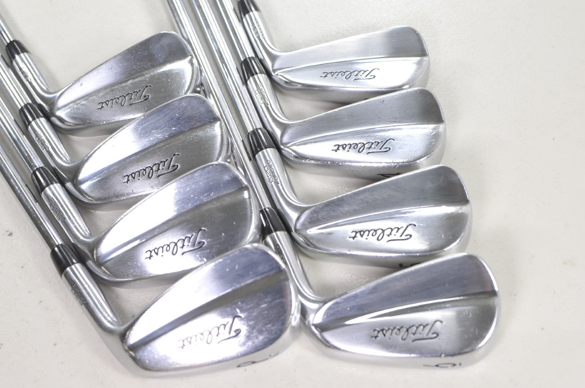 Titleist 620 MB 3-PW Iron Set Stiff Flex Right Project X Rifle 6.0 Steel #219790