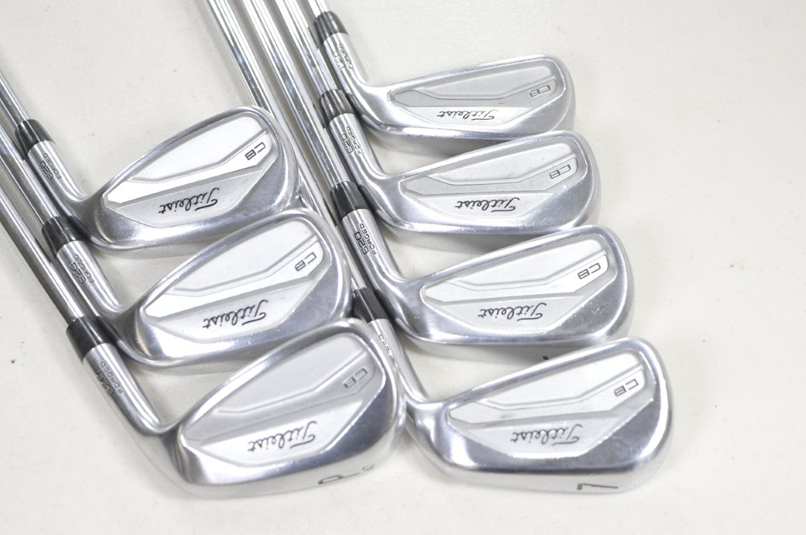 Titleist 620 CB 4-PW Iron Set X-Stiff Flex Project X LZ 6.5 125g Steel  # 221142