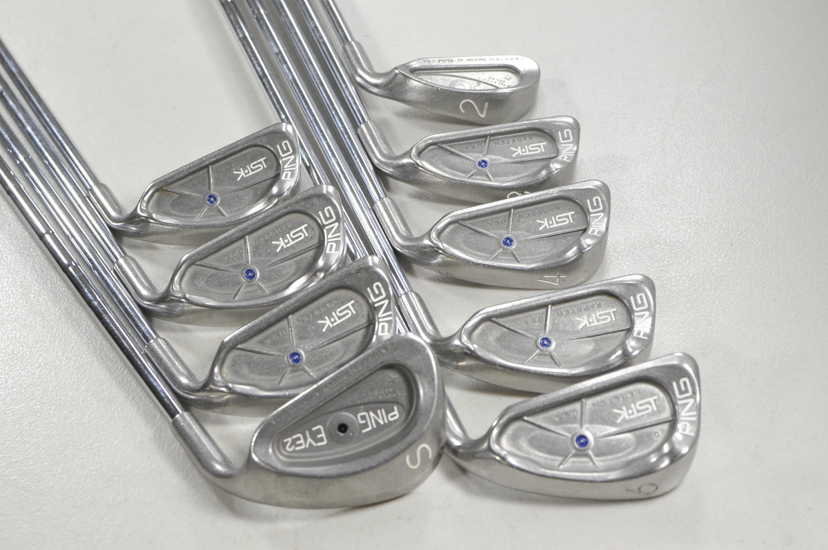 Ping ISI K 2-9,SW Iron Set Stiff Flex Right Steel  # 215848