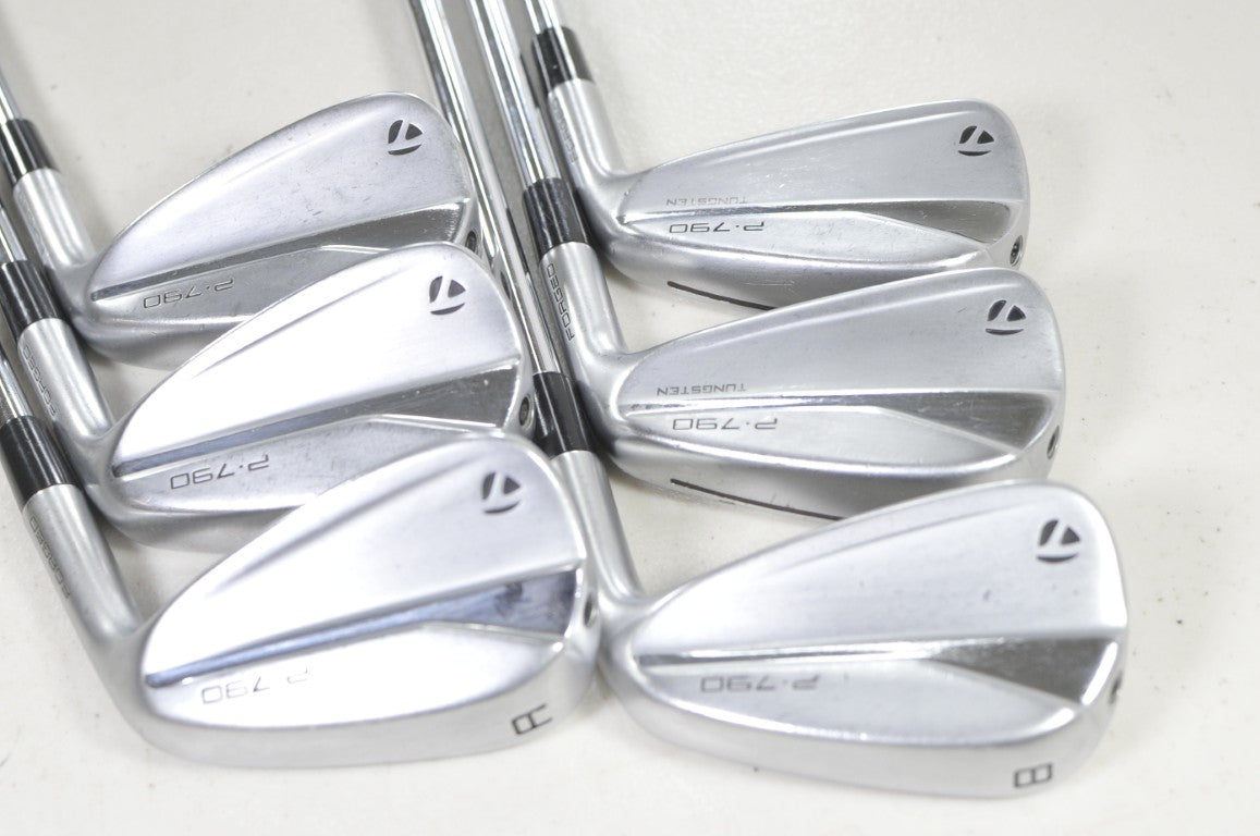 TaylorMade P790 2021 6-PW,AW Iron Set Stiff Flex Right KBS MAX MT Steel #219867