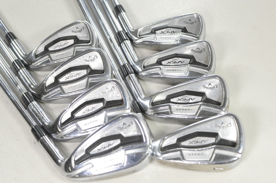 Callaway Apex Pro Forged 2014 4-PW,AW Iron Set Rifle 5.5 Regular Steel # 219780