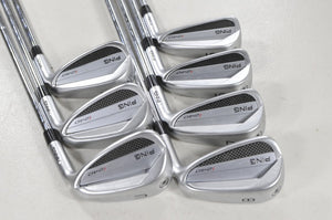 Ping i240 Power Spec 5-W,UW Iron Set Stiff Flex White Dot AWT 3.0 Steel #224345