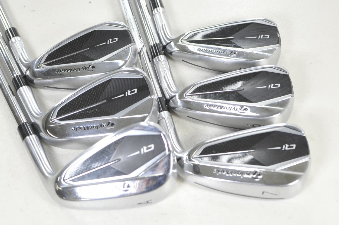 TaylorMade Qi 5-9,AW Iron Set Regular Flex Right KBS MAX MT 85g Steel # 219836
