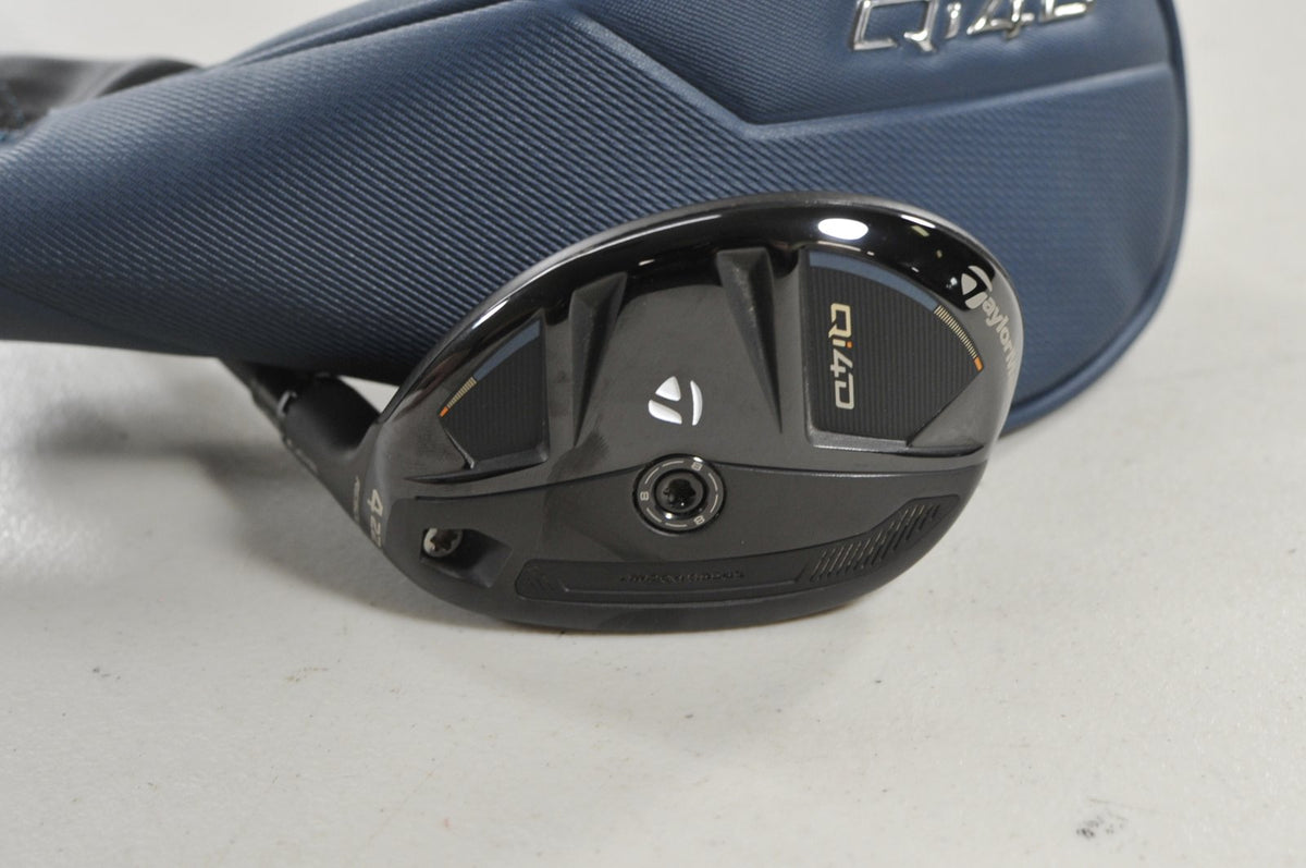 TaylorMade Qi4D Rescue 4-22* Hybrid Stiff Flex RH Reax 75g Graphite #225893