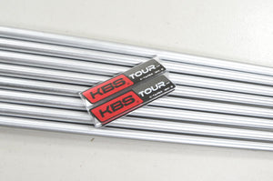 KBS C-Taper 120g Stiff Chrome 3-PW Iron Shaft Set .355 Taper Tip Steel #170628