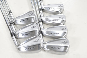 Callaway Apex Ti Fusion Plated 5-PW,AW Iron Set Stiff Flex RH Steel #224358