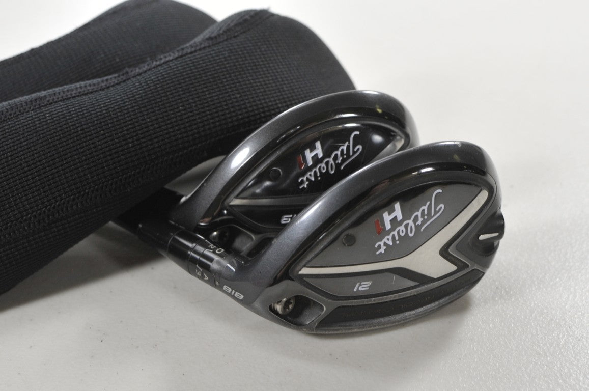 Titleist 818 H1 19* and 21* Hybrid Set X-Stiff RH Tensei White Graphite # 217637