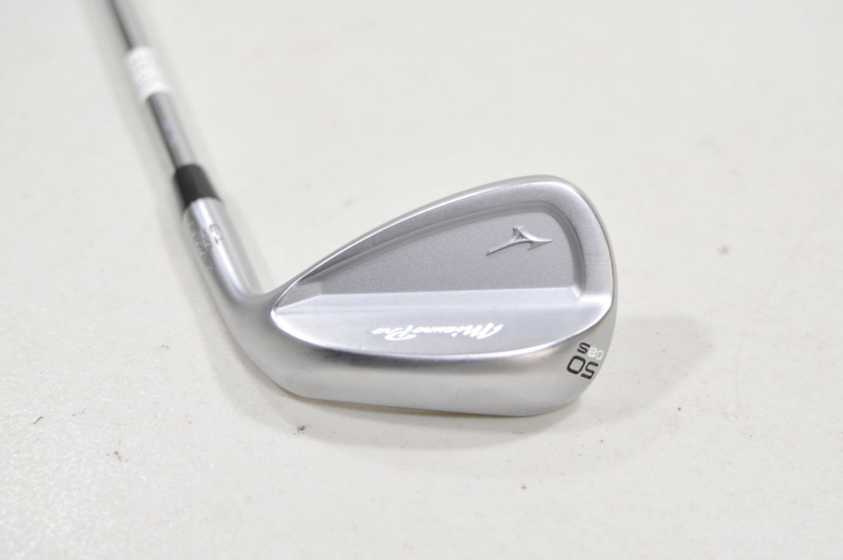 Mizuno Pro T-3 White Satin 50°-08S Wedge Regular RH KBS Hi-Rev 2.0 115 #230168