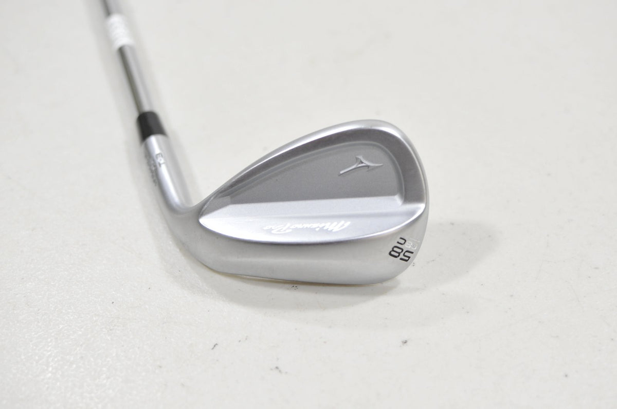 Mizuno Pro T-3 White Satin 58°-08C Wedge Regular RH KBS Hi-Rev 2.0 115 #230169