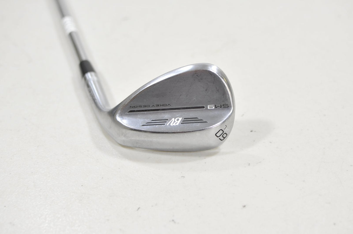 Titleist Vokey SM9 Tour Chrome 60°-04L Wedge Right BV Steel #230187