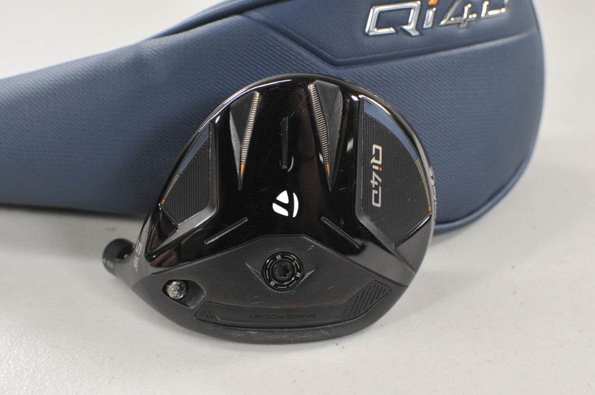 TaylorMade Qi4D 5-18* Fairway Wood HEAD ONLY Right with Cover  #221069