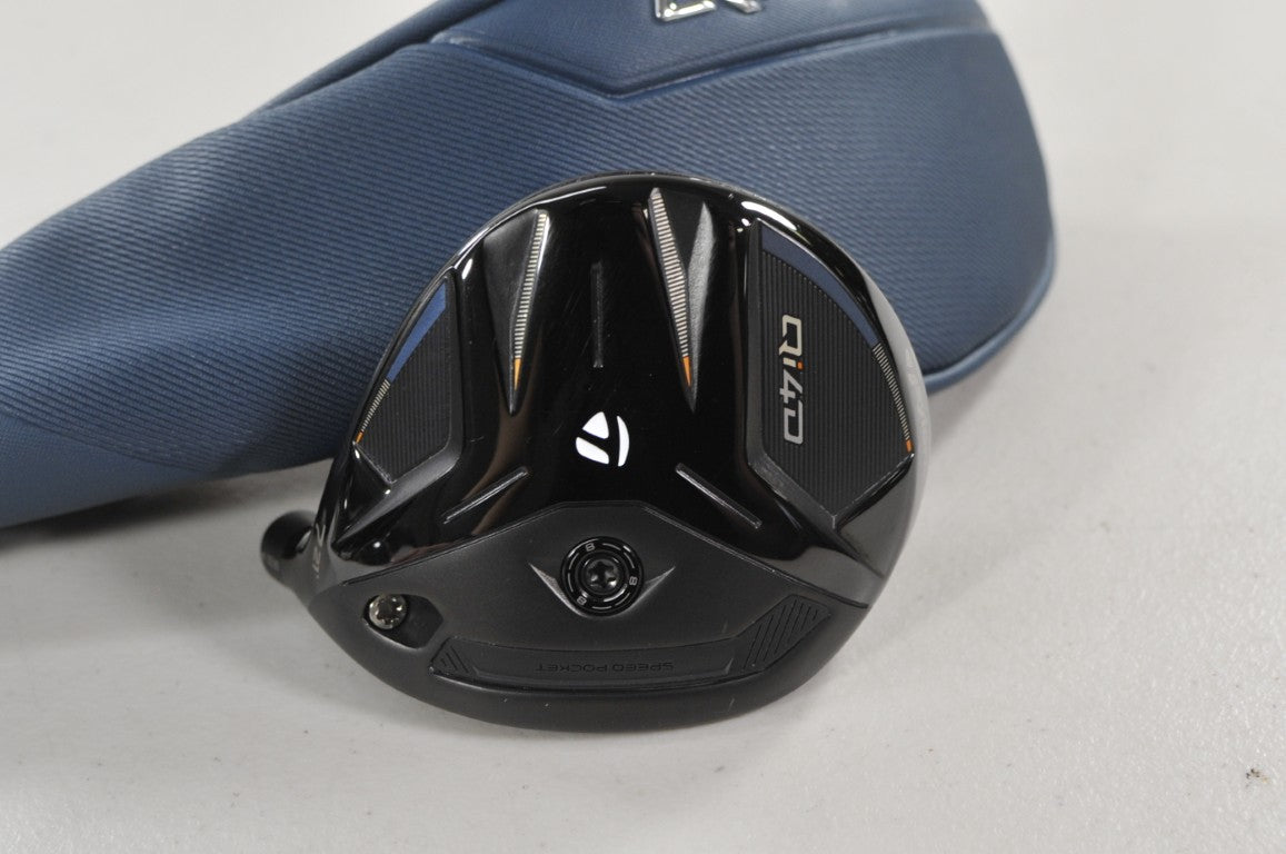 TaylorMade Qi4D 7-21* Fairway Wood HEAD ONLY Right with Cover  # 221071