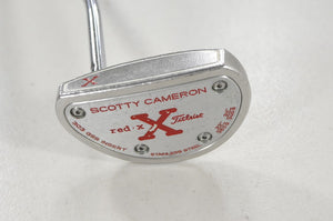LEFT HANDED Titleist 2004 Scotty Cameron Red X 34" Putter Steel #221584