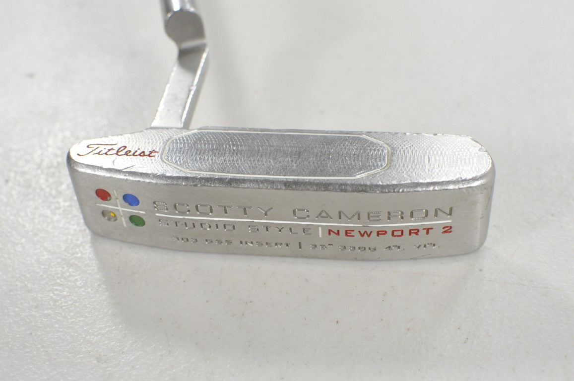 LEFT HAND Titleist 2005 Scotty Cameron Studio Style Newport 2 35