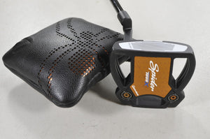 LEFT HANDED TaylorMade Spider Tour X Black #1 35" Putter KBS Steel #224341