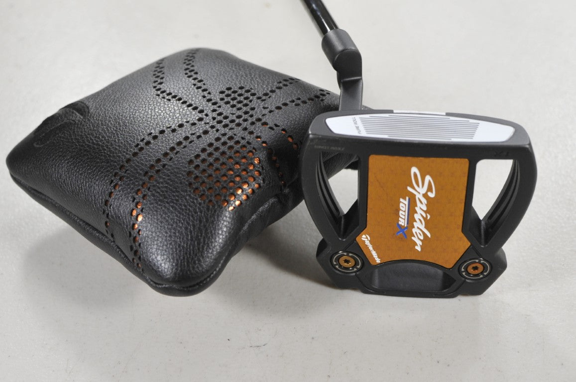LEFT HANDED TaylorMade Spider Tour X Black #1 35