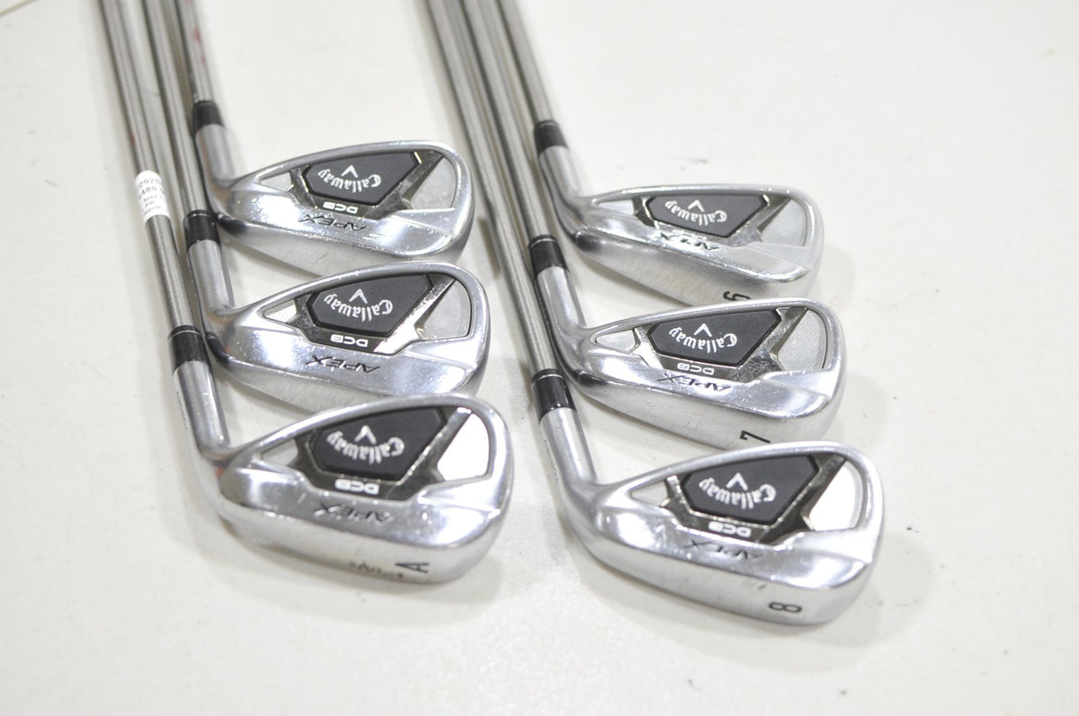 Callaway Apex 21 DCB 6-PW,AW Iron Set Regular Flex SteelFiber fc 80 F3 #229204