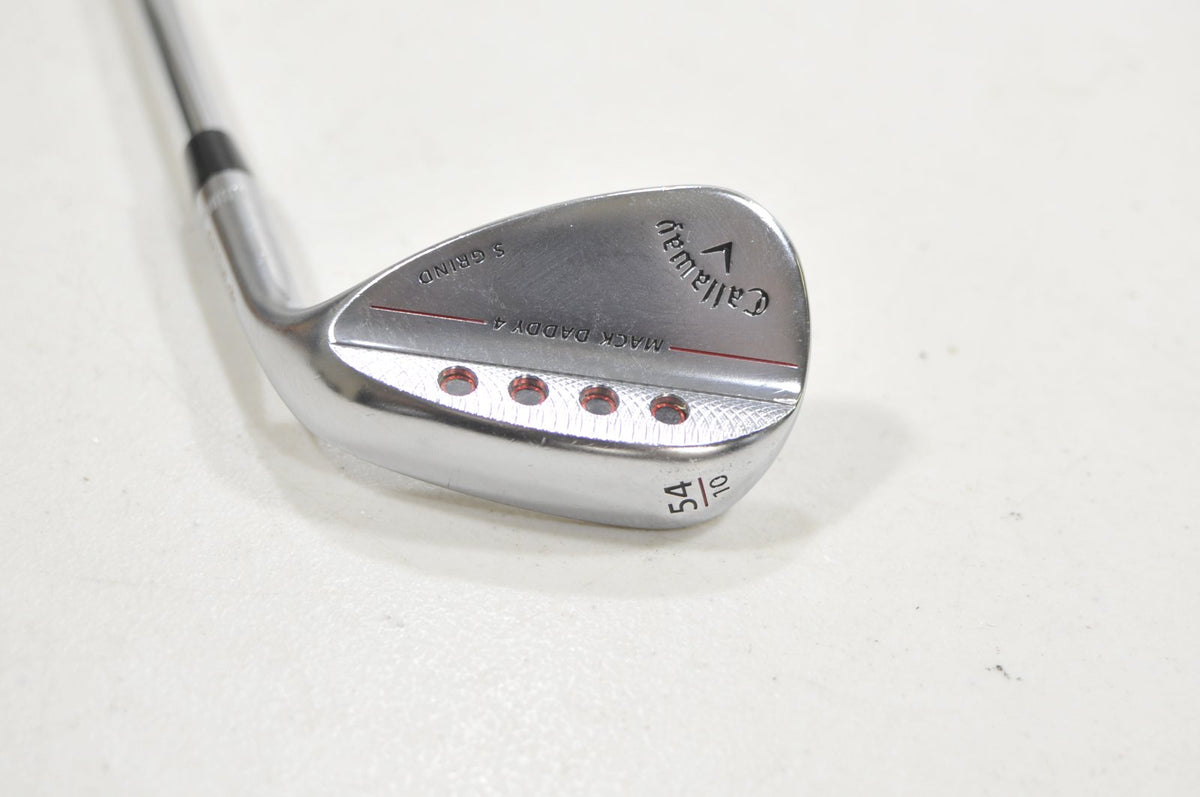 Callaway Mack Daddy 4 Chrome 54°-10 Wedge Stiff Flex DG Tour Issue S400 #229237