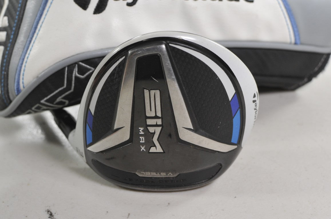 TaylorMade SIM Max 3-15* Fairway Wood X-Stiff HZRDUS Smoke 6.5 Graphite #220049
