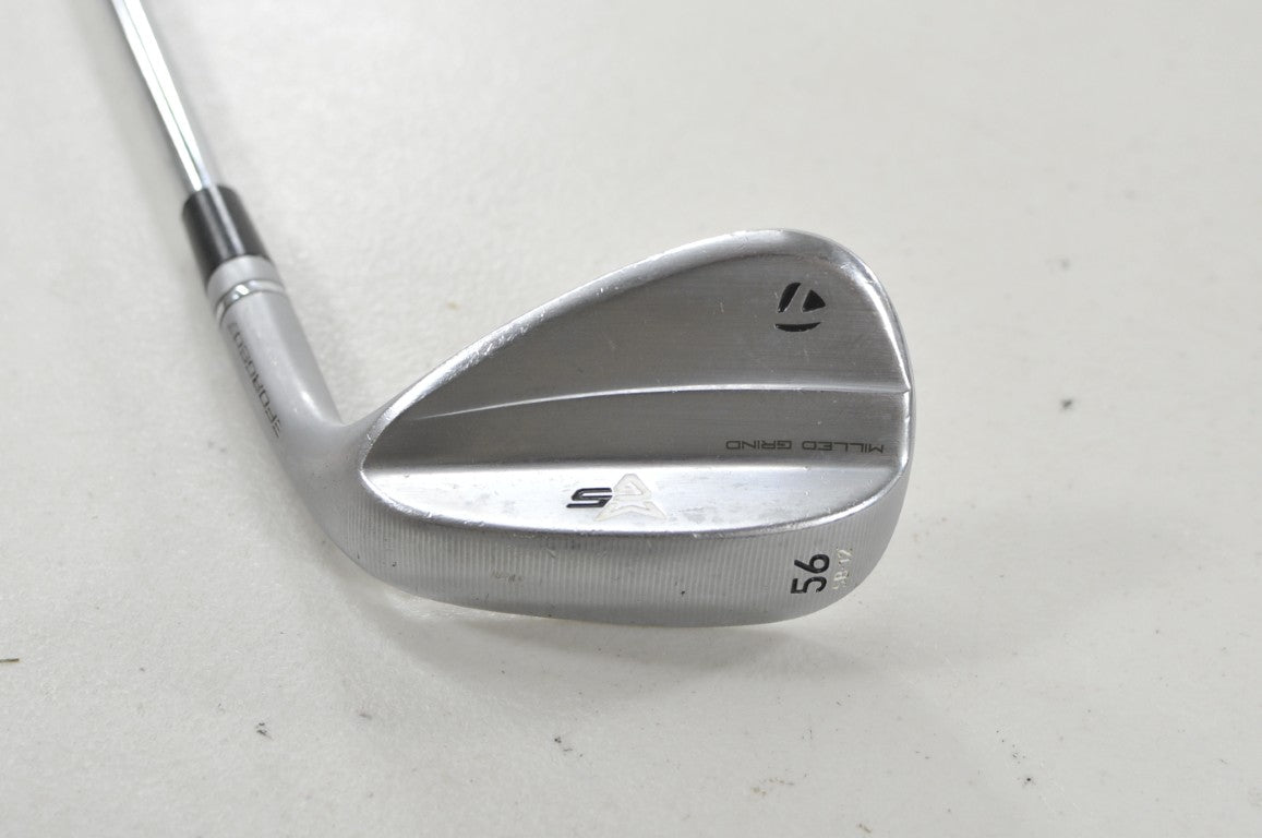 TaylorMade Milled Grind 5 Chrome 56*-12 Wedge DG 115g Wedge Flex Steel #224637