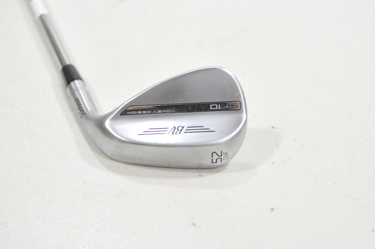 Titleist Vokey SM10 Tour Chrome 52°-08F Wedge Right BV Wedge Flex Steel #229119