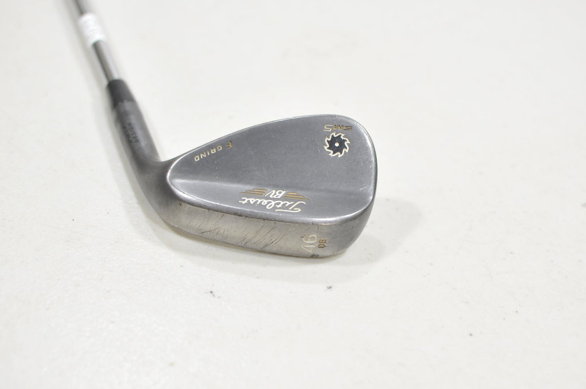 Titleist Vokey SM5 Raw Black 46°-08F Wedge Right Wedge Flex Steel #229182