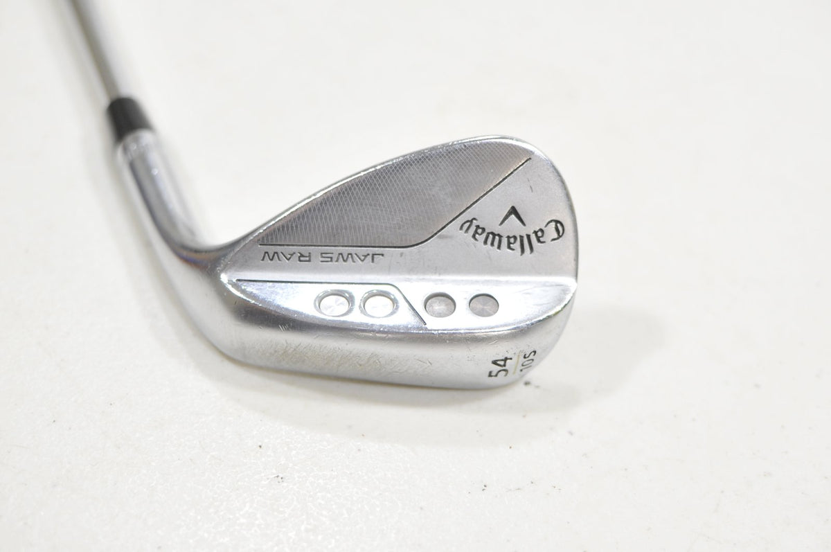 Callaway Jaws Raw Chrome 54°-10S Wedge Stiff RH DG Tour Issue S400 120g #229226